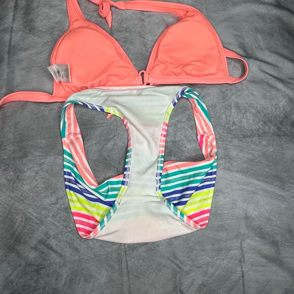 Lot 6 Bikini Swim Suit 3 Tops 3 Bottoms Women M Water Sports Beach Volleyball - Picture 9 of 13